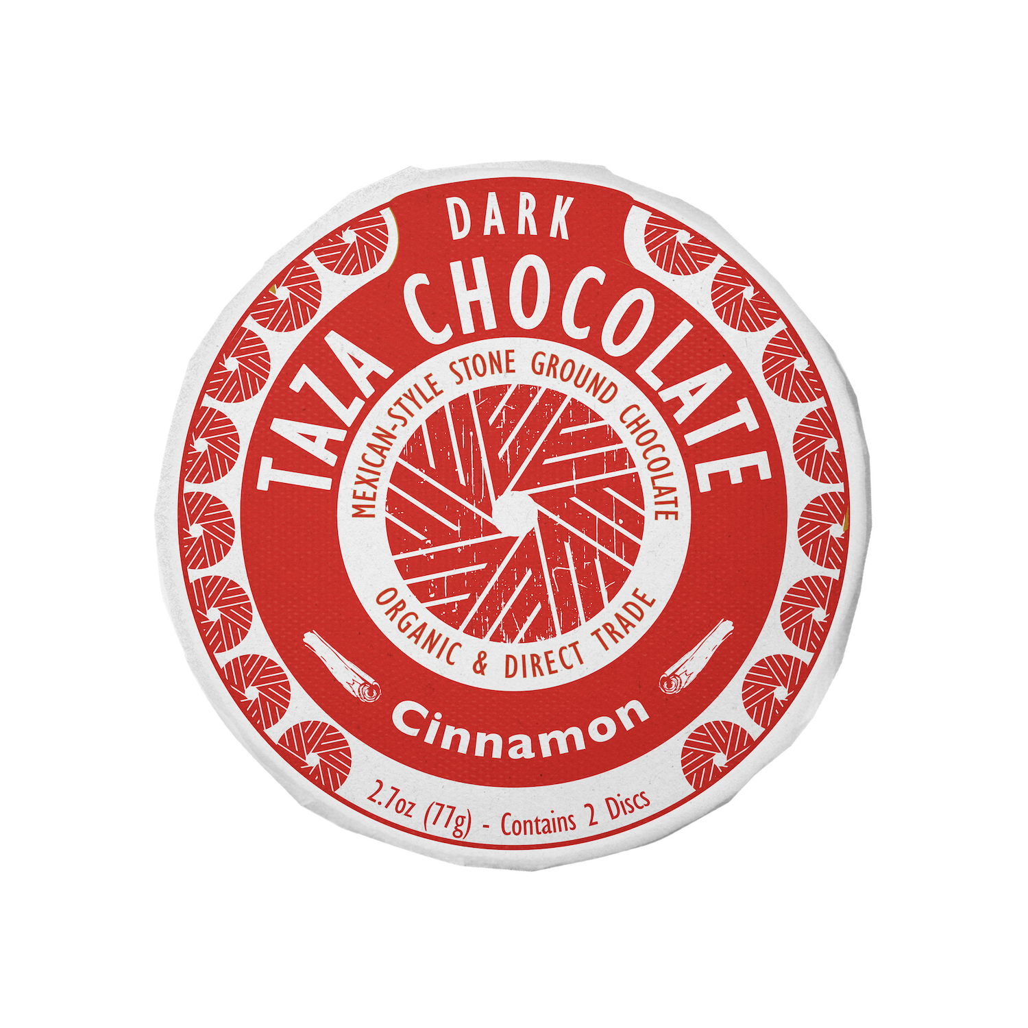 Cinnamon Mexican style chocolate disc