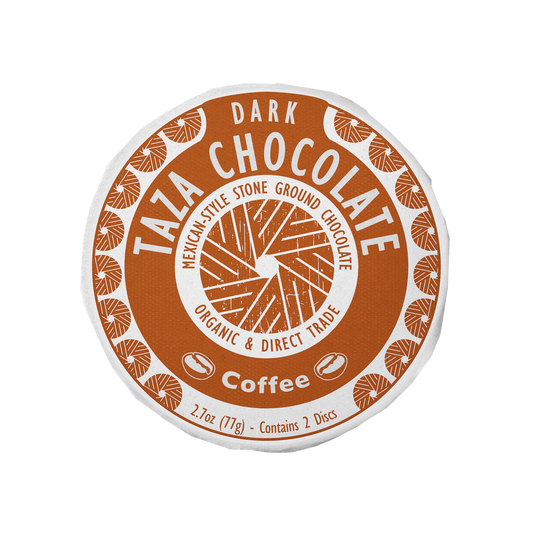 Coffee Mexican style chocolate disc