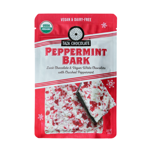 Taza Peppermint Bark 3.5 oz bar