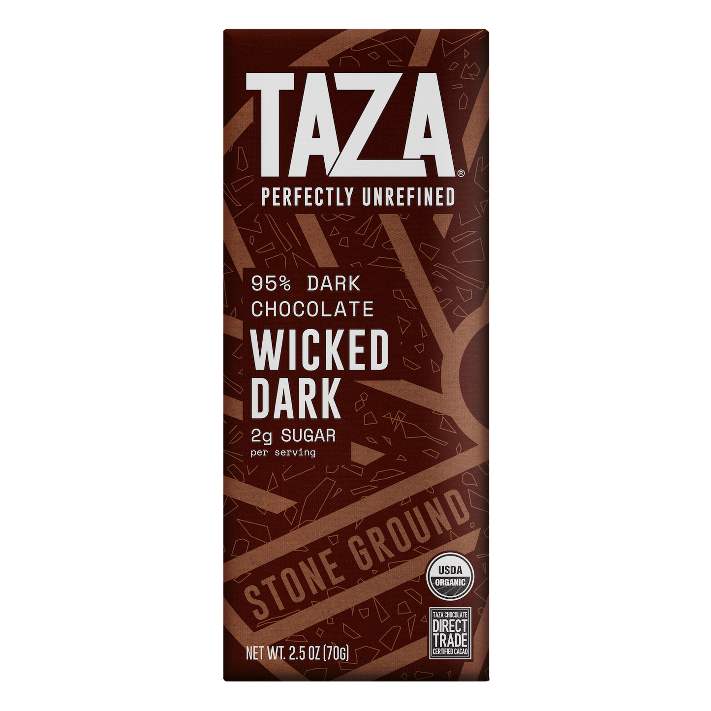 Taza 95% cacao Wicked Dark chocolate bar