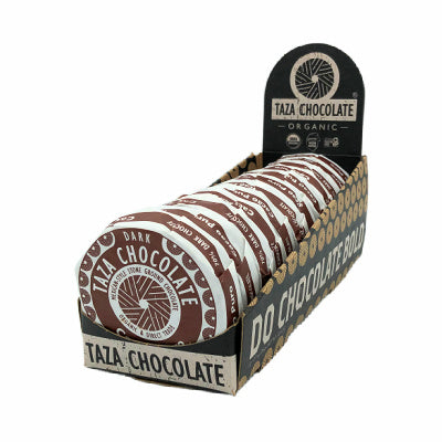 Cacao Puro Chocolate Discs, Case 12 Discs - Taza Chocolate