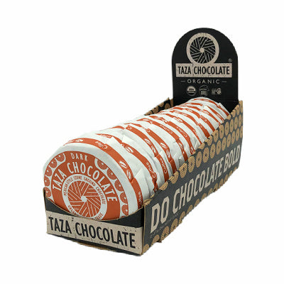 Coffee Chocolate Mexican Style Discs, Case 12 Discs - Taza Chocolate