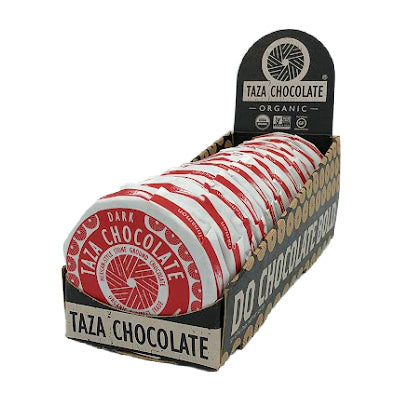 Cinnamon Mexican style chocolate disc, Case 12 Discs, Taza Chocolate
