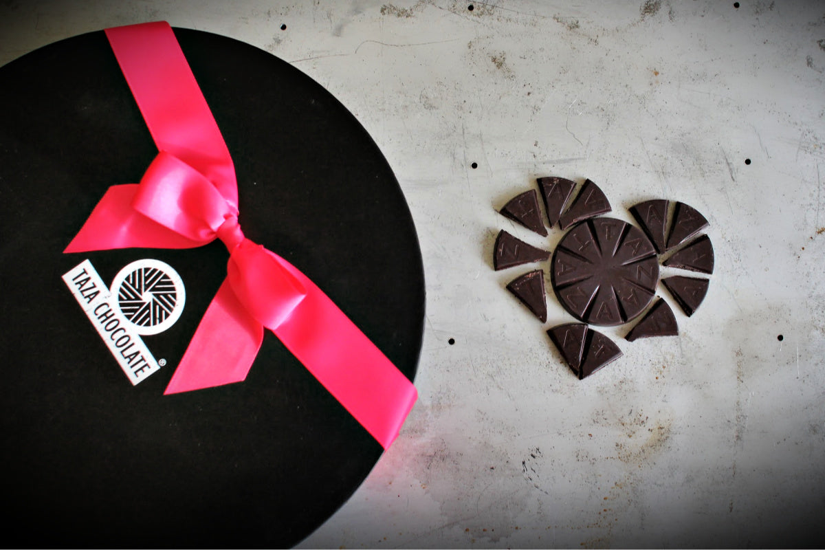 Love and stone ground chocolate have a lot in common.