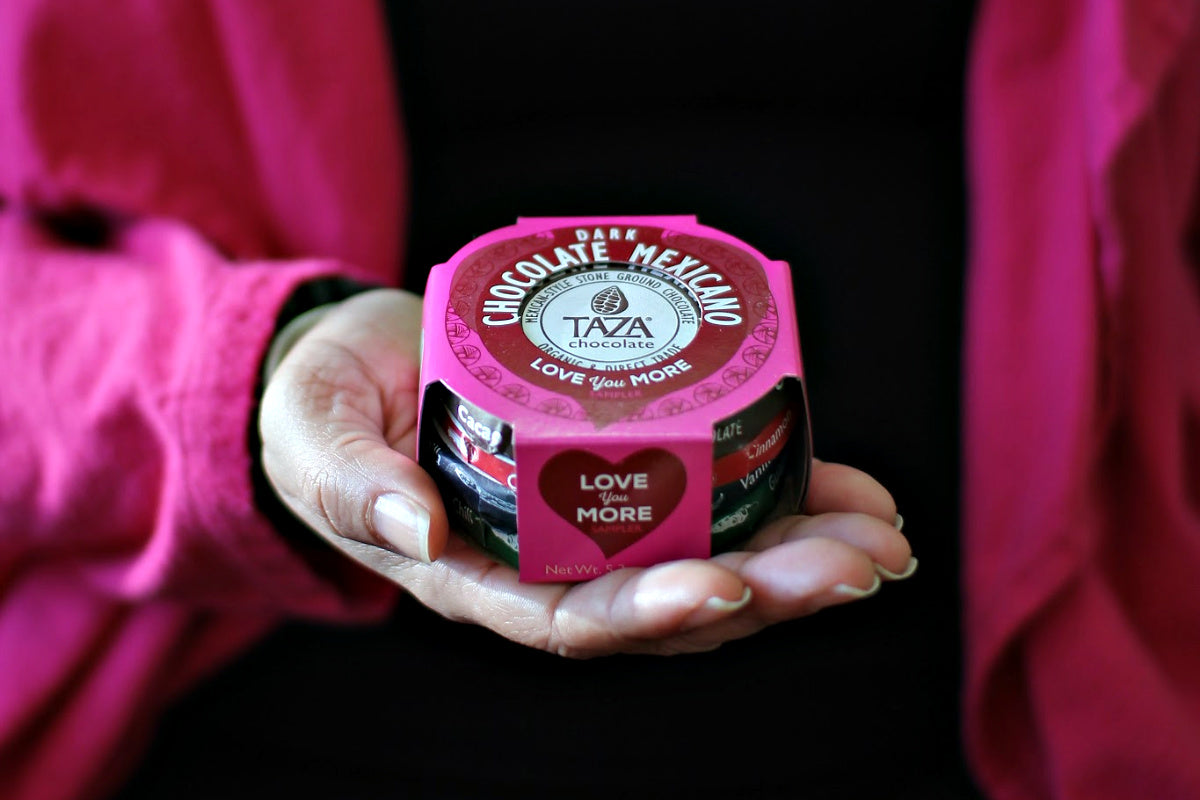 Taza's stone ground chocolate is perfect for that special someone in your life.