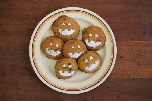 Pumpkin and Cinnamon Chocolate Jack-o’-lantern Cookies