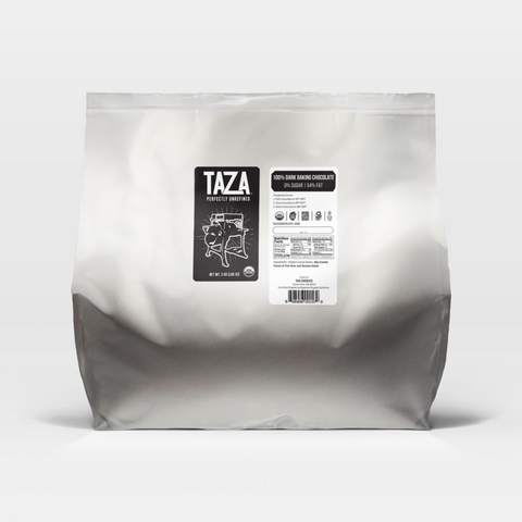 Taza 100% Baking Chocolate 3kg bag