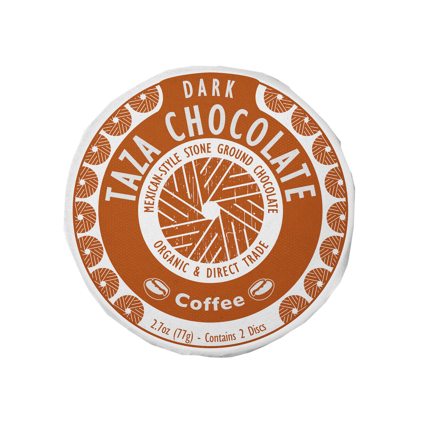 Coffee Mexican style chocolate disc
