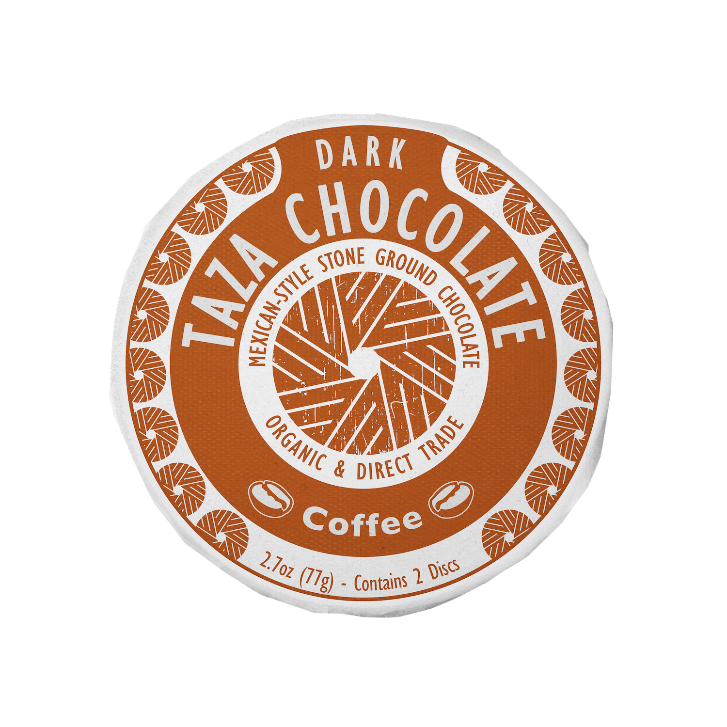 Coffee Mexican style chocolate disc