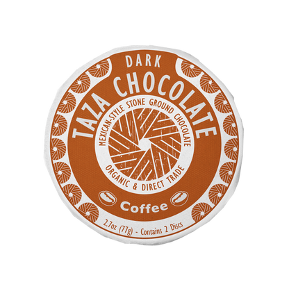 Coffee Mexican style chocolate disc