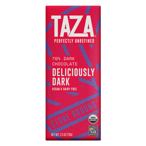 Taza 70% Deliciously Dark Chocolate Bar – Taza Chocolate