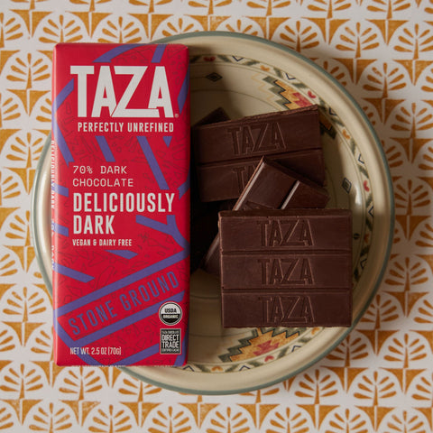 Wrapped and unwrapped Deliciously Dark Bar