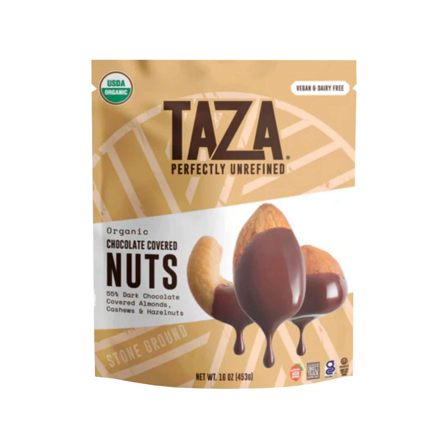 Taza Chocolate Covered Mixed Nuts 1 lb. bag