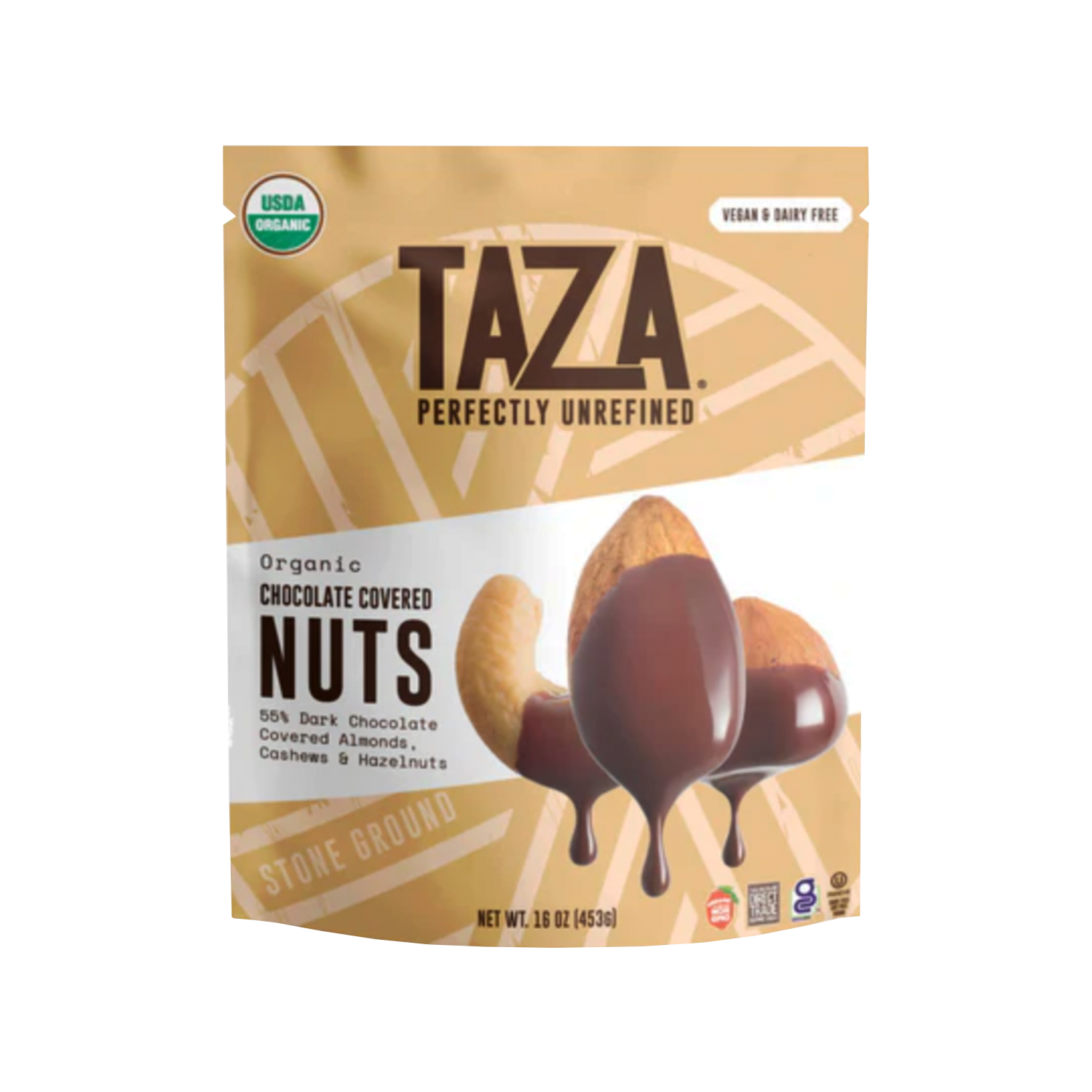 Taza Chocolate Covered Mixed Nuts 1 lb. bag