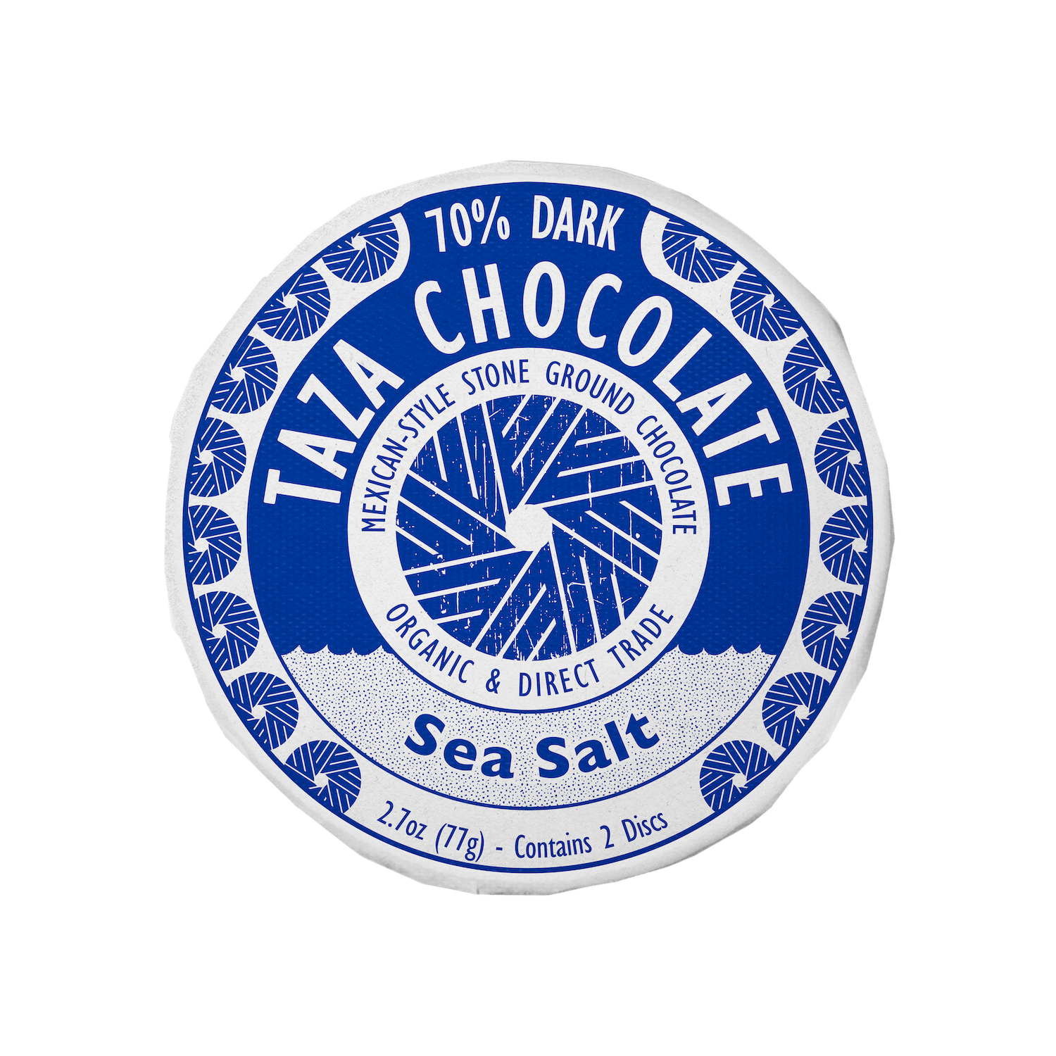 Taza Sea Salt Mexican Style Chocolate Disc