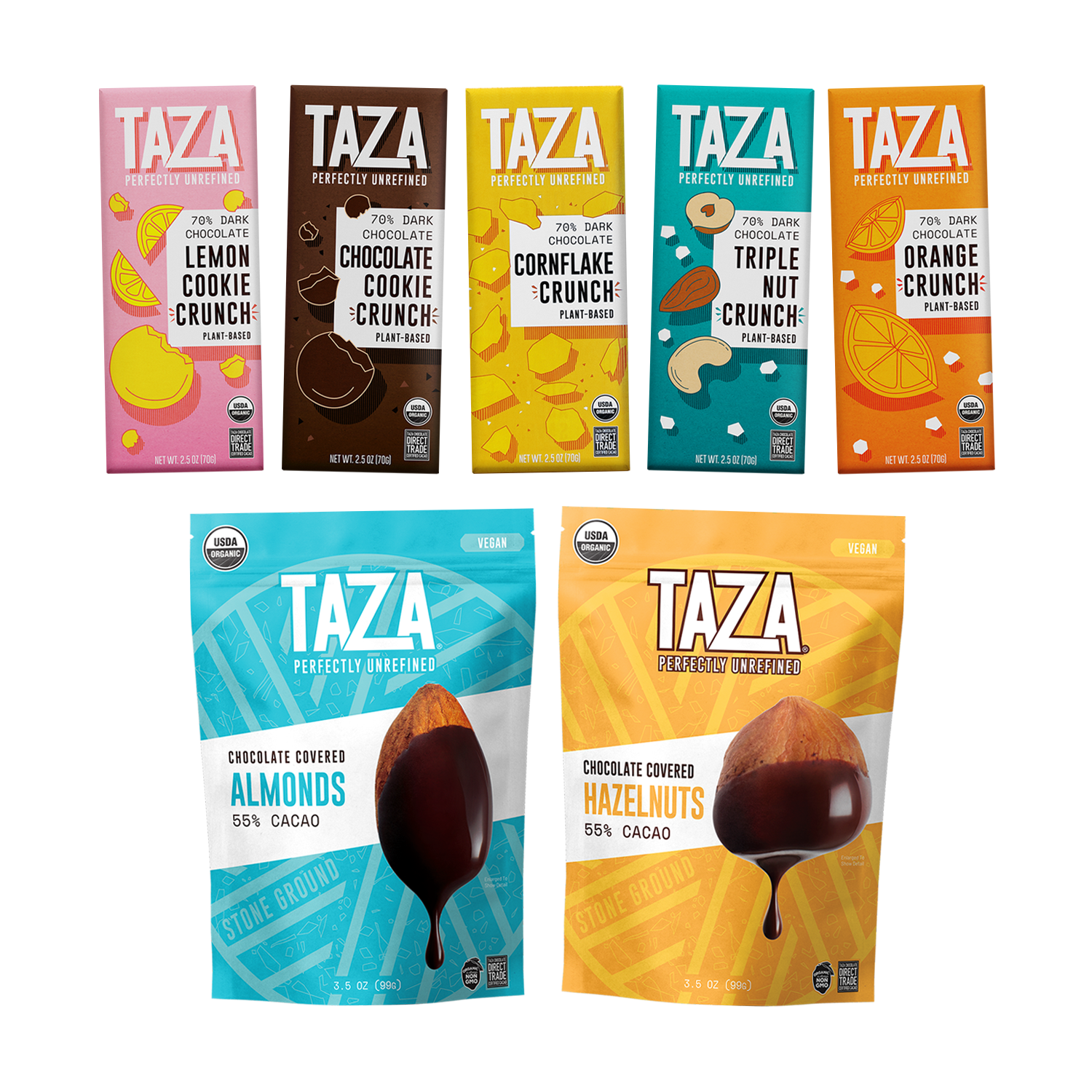 Taza Chocolate Smooth & Crunchy Gift Box