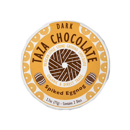 Taza Spiked Eggnog Mexican Style Chocolate Disc