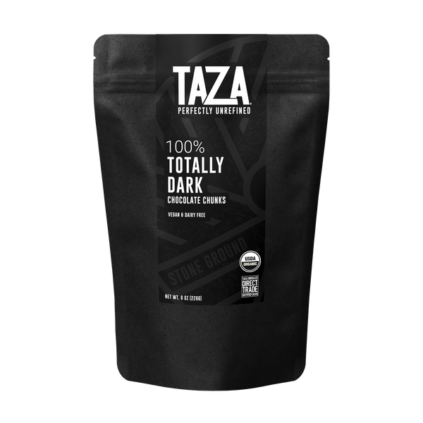 100% Totally Dark Chocolate Chunks – Taza Chocolate