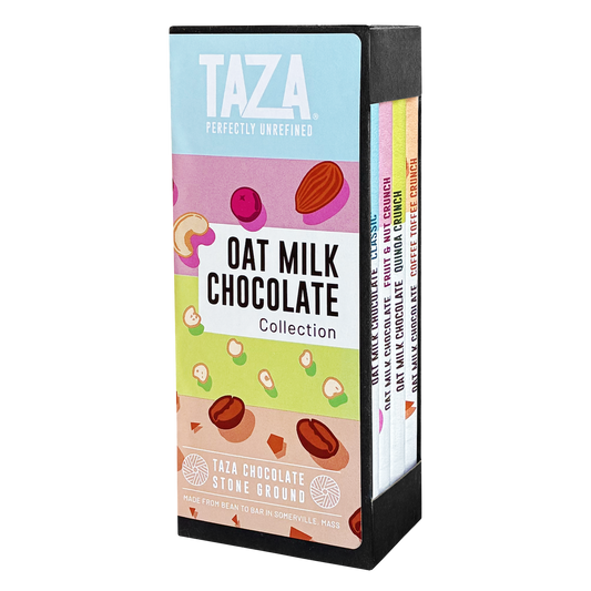 Taza Oat Milk Chocolate 4 Bar Bundle