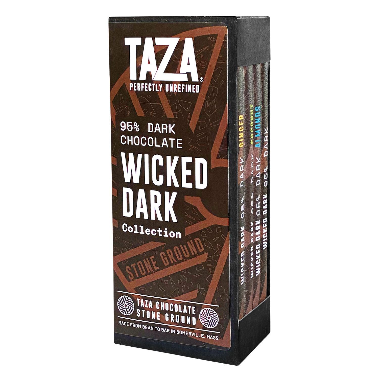 Wicked Dark Assorted 4-Bar Bundle – Taza Chocolate