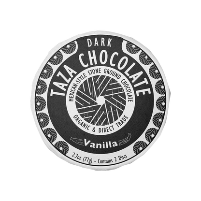 Vanilla Mexican style chocolate disc