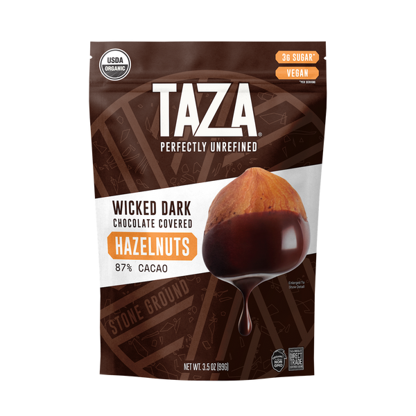 Wicked Dark Chocolate Covered Hazelnuts – Taza Chocolate Wicked Dark Chocolate Covered Hazelnuts – Taza Chocolate