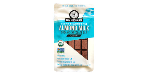 Taza dairy-free plant-based Almond Milk Chocolate