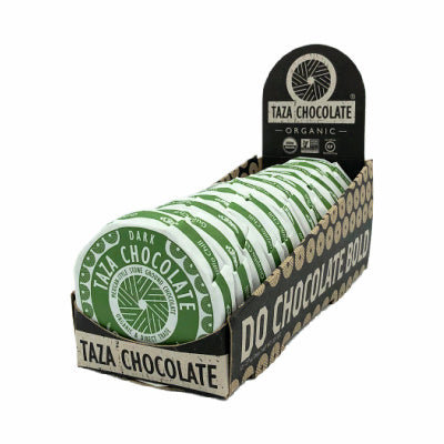Guajillo Chili Chocolate Mexican Style Discs, Case 12 Discs - Taza Chocolate