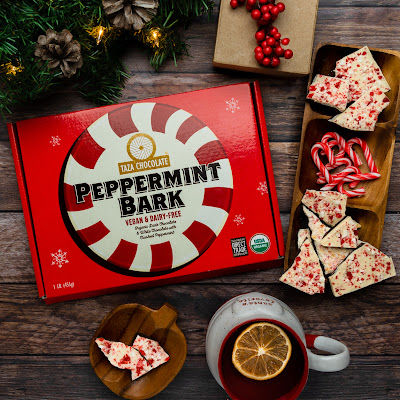 Taza Chocolate Peppermint Bark holiday gift