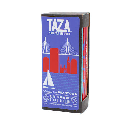 Taza Beantown 4-Bar Bundle - dark chocolate gift
