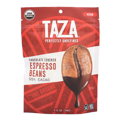 Taza Chocolate Covered Espresso Beans 55% dark chocolate