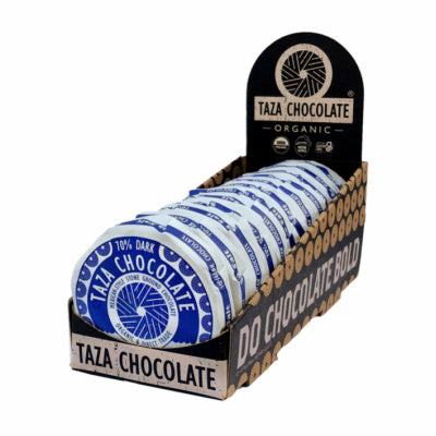 Taza Sea Salt Chocolate disc case of 12