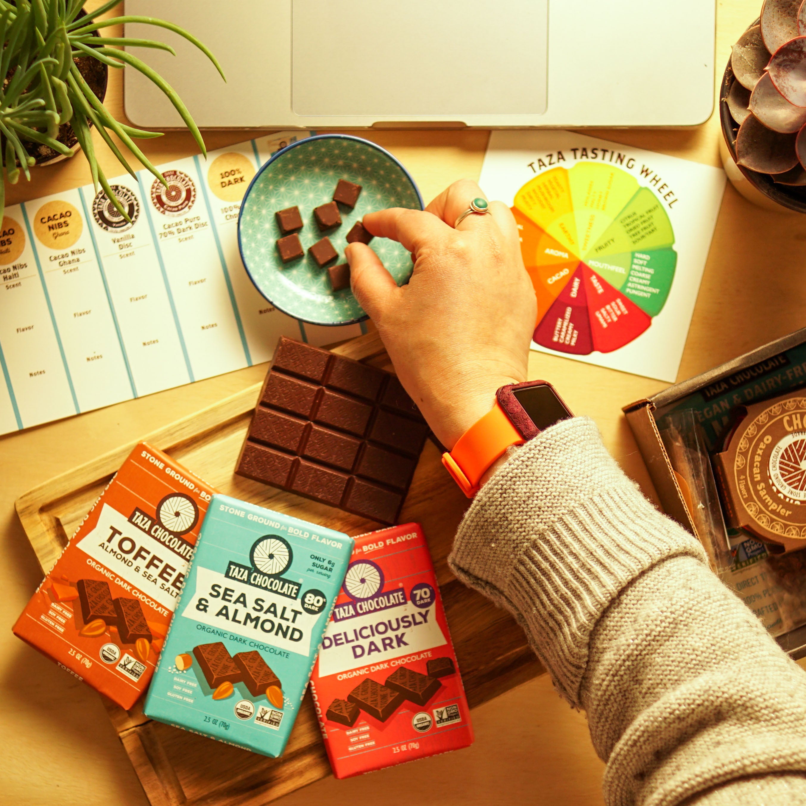 Introducing Taza Virtual Chocolate Tasting Kits